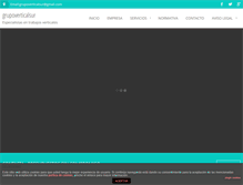 Tablet Screenshot of grupoverticalsur.com
